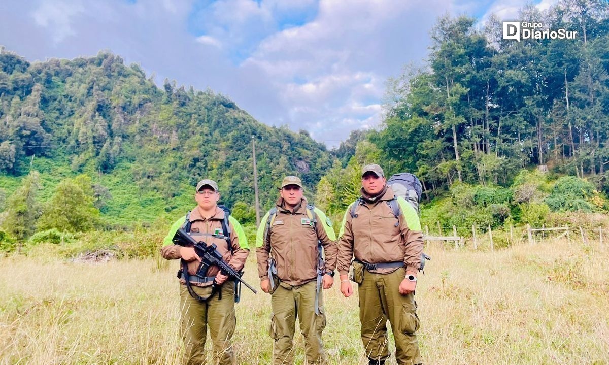 Carabineros realizaron patrullajes en Lago Ranco para prevenir ingresos ilegales al país