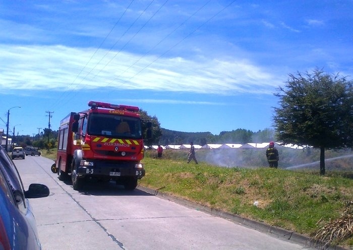 Quemas de pastizales vuelven a movilizar a bomberos laguinos