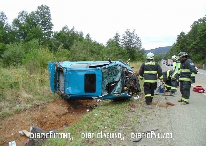 Nuevo video descarta un posible tercer ocupante del vehículo volcado en La Betonera