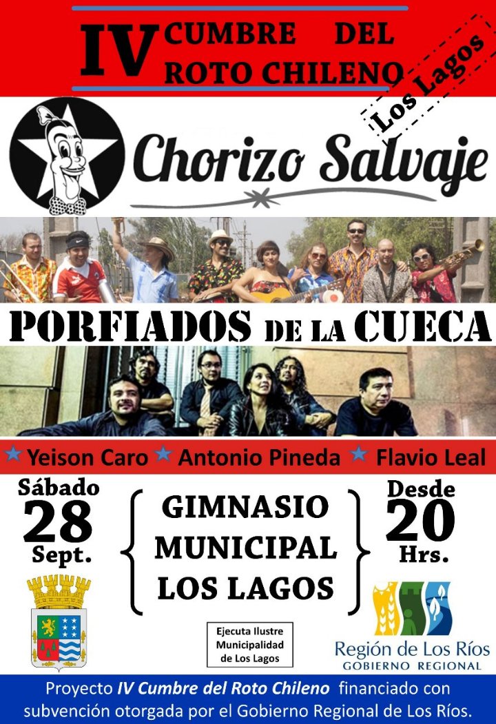  La cultura y las artes se tomarán septiembre en Los lagos