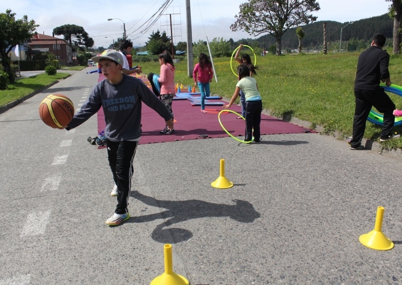 Continúan las calles abiertas para el deporte en Los Lagos