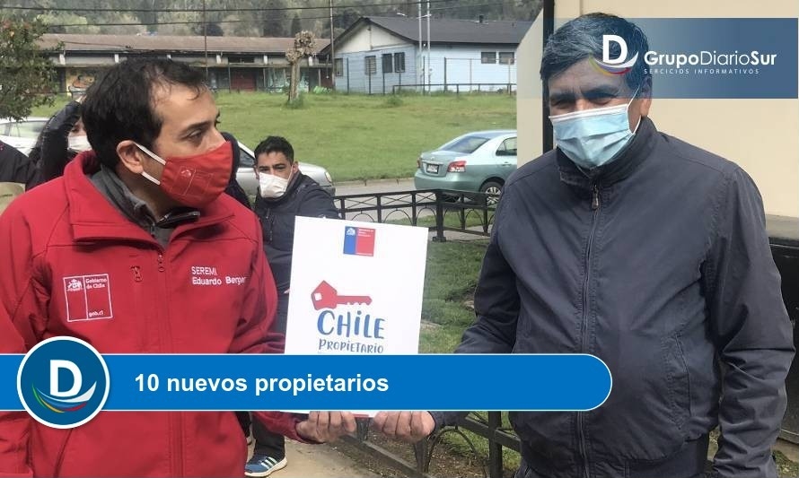 Entregaron Títulos de Dominio en Los Lagos