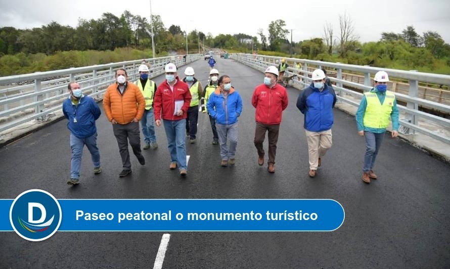 Puente Quinchilca de Los Lagos no será demolido