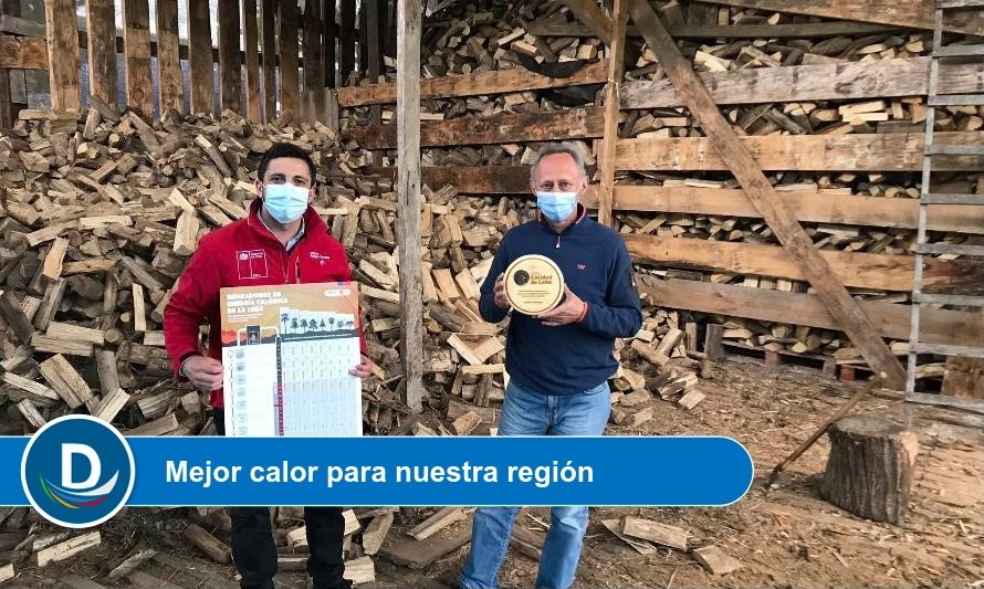 Emprendedores laguinos de leña recibieron certificado de calidad