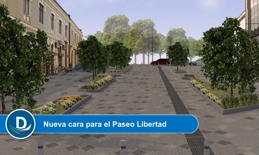 Municipio de Valdivia comenzará obras de reposición de Paseo Libertad
