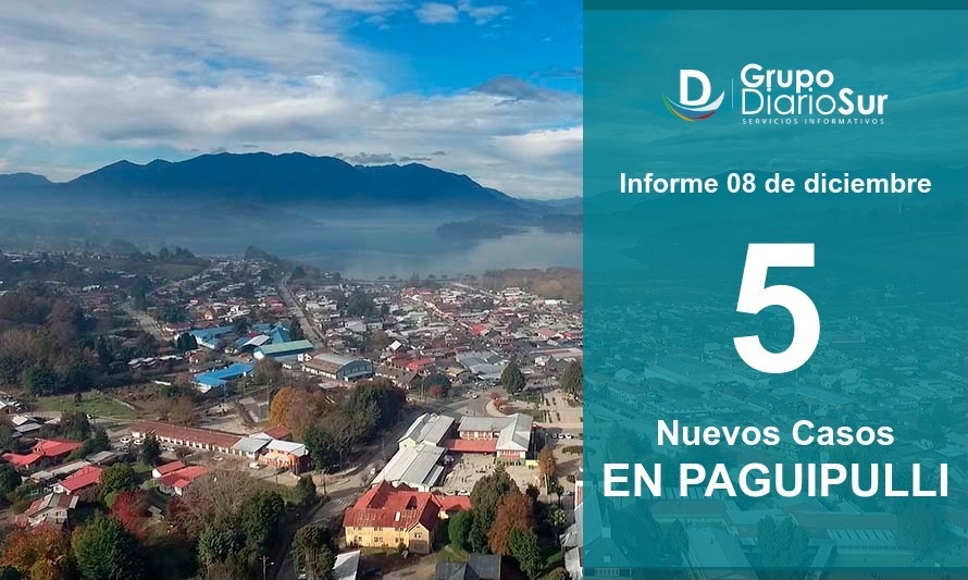 1 sin trazabilidad: Panguipulli suma este martes 5 nuevos infectados