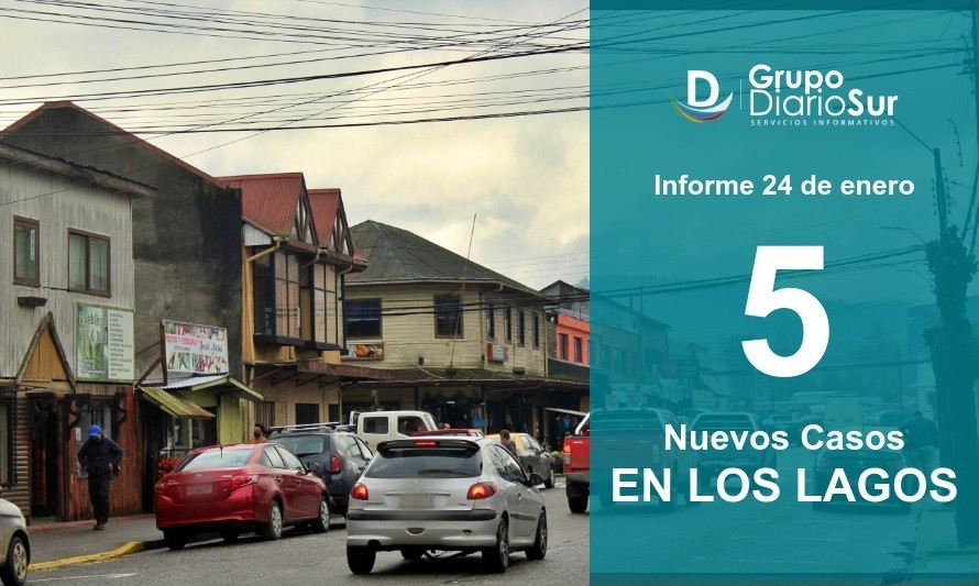 Los Lagos: Continúa disminución de casos activos