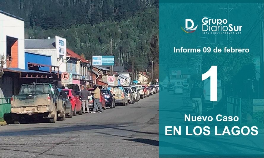 Los Lagos suma un solo contagio este martes y activos bajan a 56