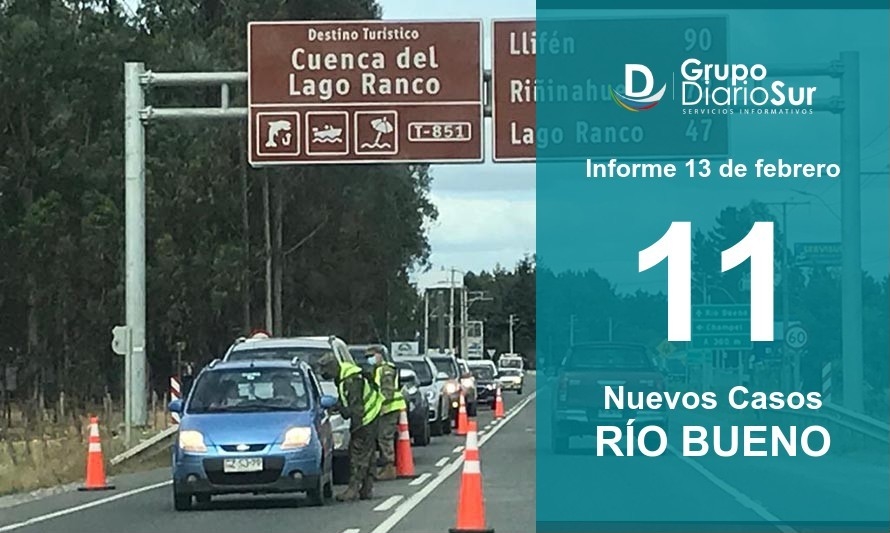 Río Bueno llega a 44 casos activos esta jornada 