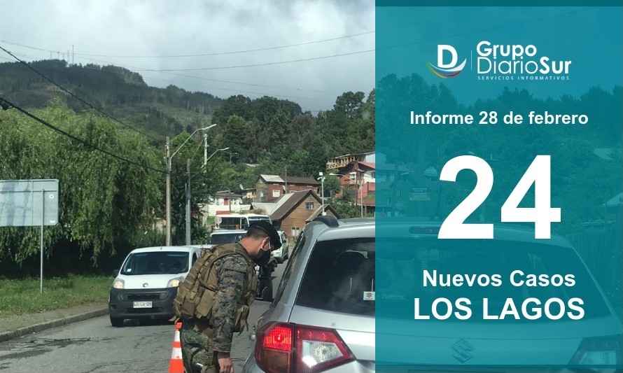 Los Lagos alcanza los 114 casos activos