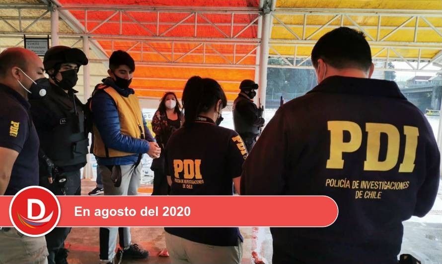 Fiscalía dirigió reconstitución de escena por homicidio de joven en la Costanera de Valdivia