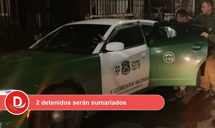 Valdivia: Carabinero resultó mordido tras operativo en fiesta clandestina