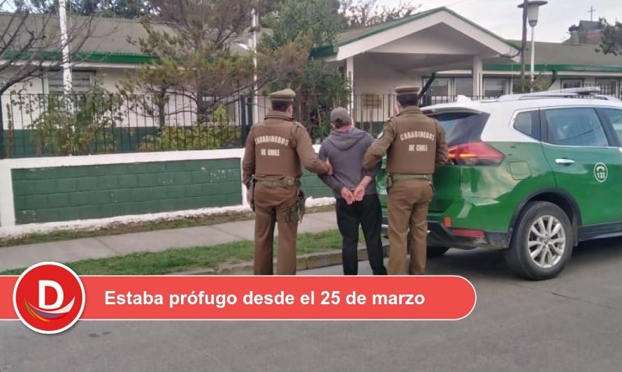 Carabineros de Paillaco detuvo a sujeto buscado por violación de menor