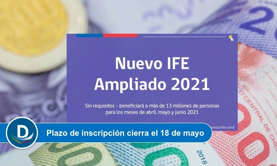 Este sábado 8 de mayo comienza nueva solicitud del IFE Ampliado