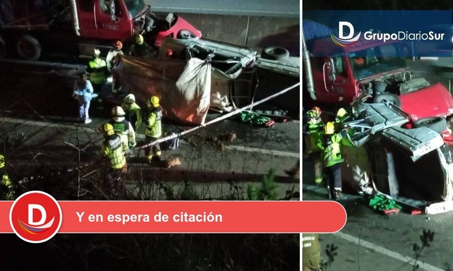 Conductor del camión involucrado en accidente en Los Lagos quedó en libertad 