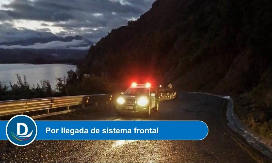 MOP cierra ruta Coñaripe-Panguipulli a fin de evitar accidentes por derrumbes