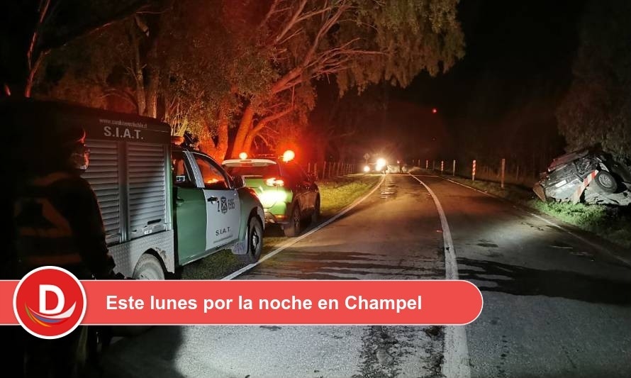 Volcamiento de camioneta en La Unión tiene a conductor bajo riesgo vital