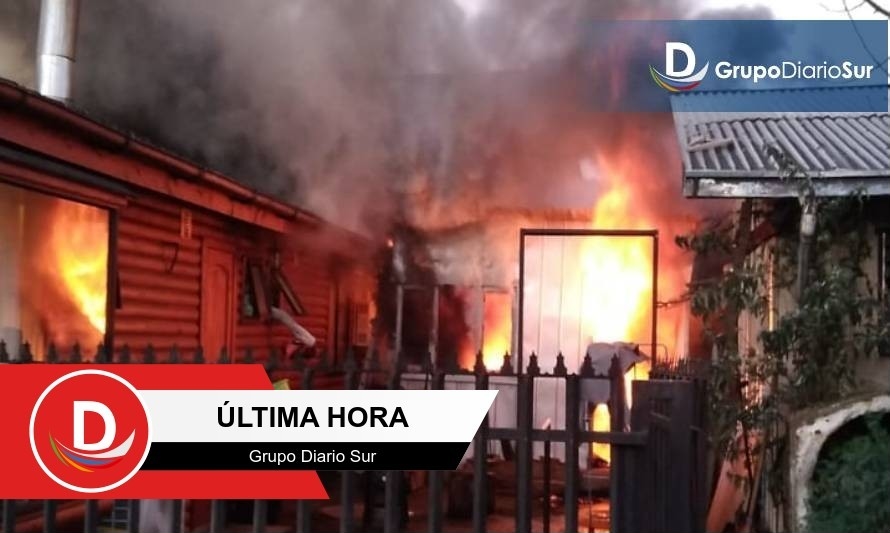 Alarma de bomberos por incendio en Paillaco