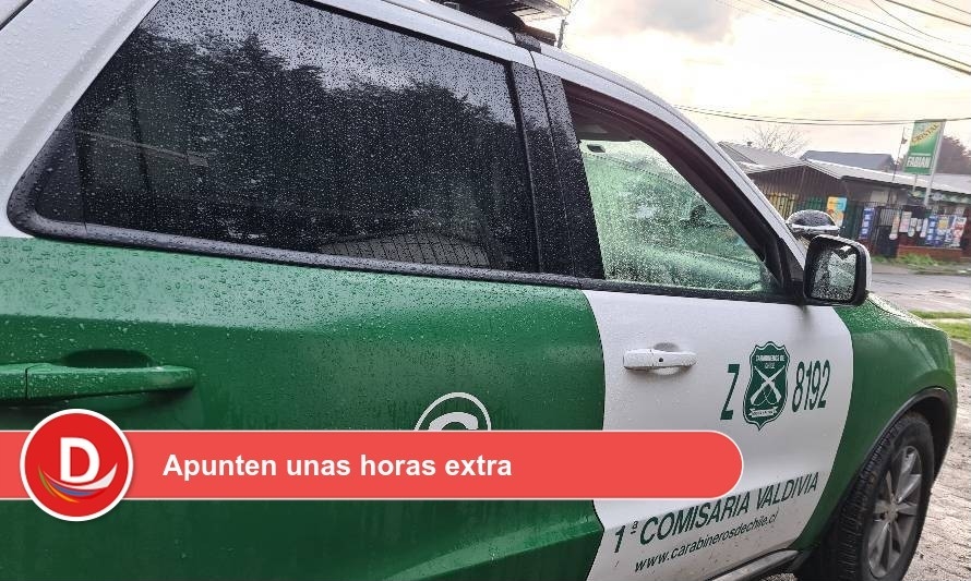 Carabinero fuera de servicio frustró robo en servicentro Shell de Valdivia