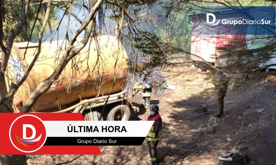 Alarma por amago de incendio en Los Lagos