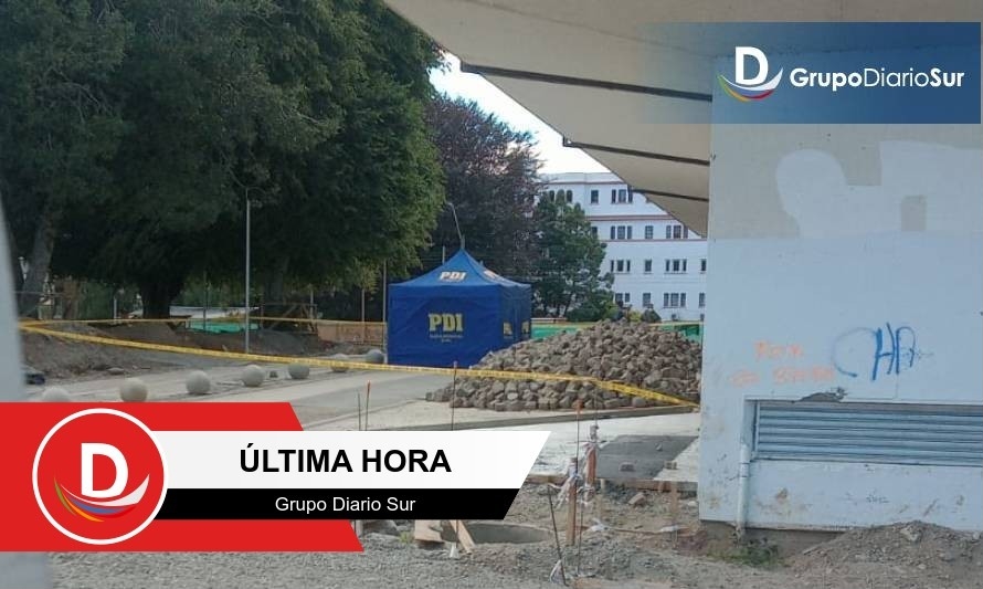 Identifican cuerpo encontrado en la vía pública en Valdivia