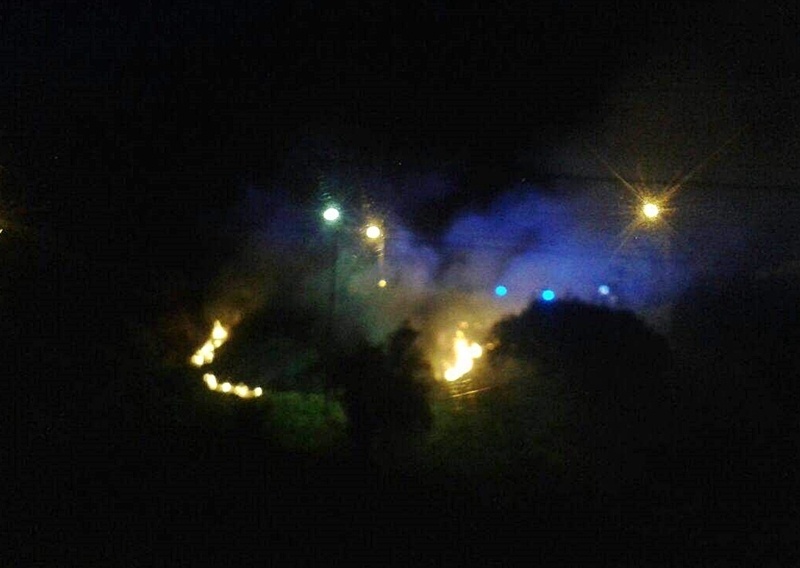 Quema de pastizales moviliza a Bomberos de Los Lagos