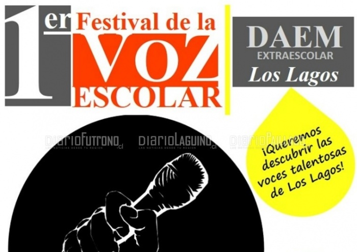 Escolares de Los Lagos mostrarán todo su talento en Festival de la Voz 2014