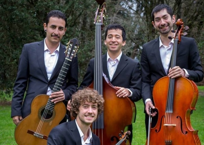 Laguino Maximiliano Igor junto a Patagonien Quartett se presentarán este viernes en Los Lagos