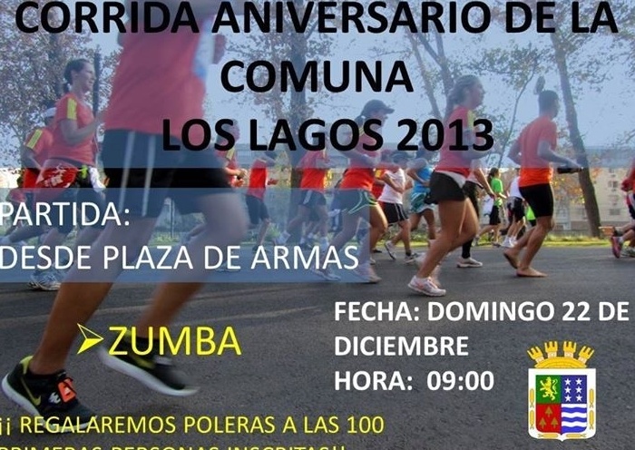 Este domingo se realizará corrida aniversario en Los Lagos