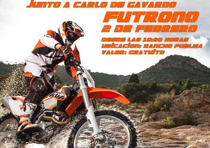 Carlo de Gavardo ofrecerá clínica enduro en Futrono