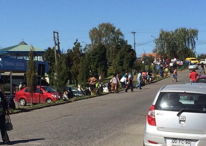 Aviso de Bomba  se produjo en el Terminal de Buses de Valdivia