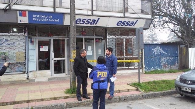 Imputado por robo frustrado en Essal Los Lagos quedó en prisión preventiva