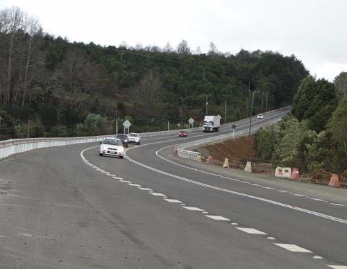 Vialidad informa cortes en ruta Valdivia-Mariquina hasta mediados de marzo